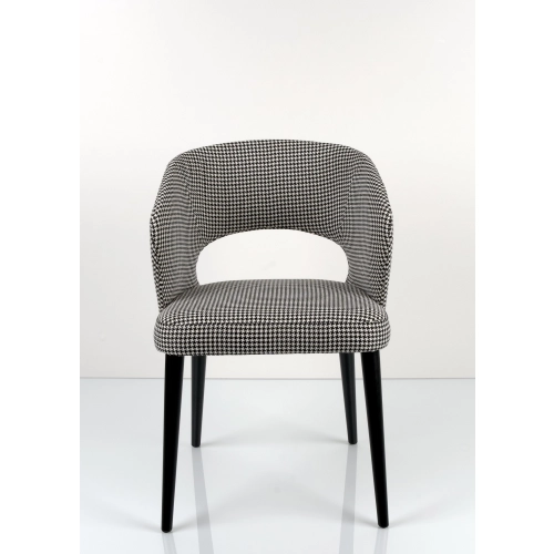 Krzesło DELUXE KR-8 Tkanina  Pepitka
